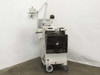 Nicolet Viking Select EMG system — left/rear three-quarter view showing articulating arm, amplifier, and mobile cart with cover