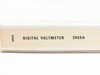 HP 3455A Digital Voltmeter Operating and Service Manual