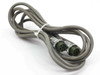 Tokyo Foton TFL 150 cable — full coiled view of gray cable with 8-pin circular connectors at both ends