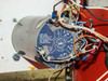 Interior close-up — ATC Automatic Timing Controls motor/timer unit with blue label (King of Prussia, PA) surrounded by multi-color wiring bundle