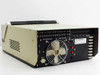 Midwestern Instruments MCR308BTD0X rear panel — large cooling fan, TB-Module Output and TB-Galvo Input terminal strips, Remote connector, Volts/Amps banana jacks, ventilation louvers