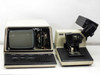 Sloan Dektak IIA VEECO surface profilometer system — front view showing module interface unit with CRT display and Dektak IIA scan head unit side by side
