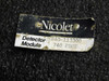 Nicolet Detector Module label reading '840-113300 / 740 PBSE' confirming part number and model