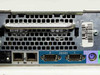 Dell PowerEdge 2650 – rear panel lower section showing dual Gigabit Ethernet ports labeled 1 and 2, two DB-9 serial ports, and PS/2 connector