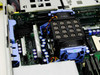 Dell PowerEdge 2650 – interior close-up showing Intel Xeon processor with heatsink and cooling fan assembly on motherboard