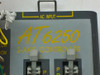 Parker Compumotor AT6250 label on side panel showing model name and '2-Axis Controller' designation with AC input terminals