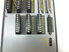 Parker Compumotor AT6250 panel detail showing trigger, output, and joystick terminal blocks with indicator LEDs