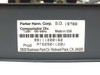 Parker Compumotor AT6250-120V rating label showing Parker Hann. Corp., Compumotor Div., 120V 50/60Hz, Made in USA, S/N 99111200162