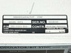 Aydin 3053 rating plate label showing model 3053, P/N 356-0313-502, serial number 9604020, Horsham PA, date 4/96