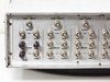 Aydin 3053 rear panel channels 1–3 detail showing BNC output, TTL, CLK, DATA, RS-232 connectors per channel