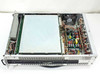 Aydin 3053 interior view with top cover removed showing main PCB, internal fan, power supply board, and wiring harness