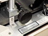 PWS P5NMS probe arm area showing dial adjustment knob with calibration label reading each mark equals 1 mil
