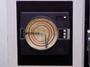 Partlow MRC 7000 circular chart recorder mounted in Alliance environmental chamber front panel with circular paper chart