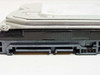 Seagate Barracuda ST380815AS – edge-on view of SATA data connector and power connector interface