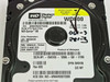 Western Digital WD800 Caviar SE hard drive label close-up showing model WD800JD-75JNA0, serial number, 80GB capacity, manufacture date March 2005, and Dell OEM part number W0109