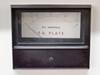 Front panel D.C. Amperes analog meter labeled 'P.A. Plate', 0–4A scale, on Plasma-Therm HFS-10000D