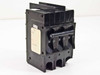 Airpax 55-700048 3-pole 50A circuit breaker front view showing three toggle handles each marked 50
