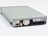 Sony MP-F17W-FP floppy drive — rear-right angled view showing 34-pin connector and REV.O label