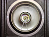 LP Associates 8510 Xelamp — close-up of front output aperture showing empty lamp socket with spring retainer clips and no bulb installed