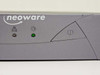 Neoware EON BA-EON3000I-3-6 front panel close-up showing Neoware logo, network activity LED, and power/activity indicator LEDs