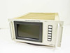 Hughes 3878529-100 Station Status and Control Module – front panel view showing embedded display and REMOTE LOCAL PSU MUTE buttons