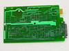 Widget World 440-0087-001 RS-232 to RS-422 Converter Card – solder/bottom side showing PCB traces and edge connector