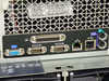 Dell PowerEdge 6400 rear I/O panel — VGA, three DB9 serial ports, DB25 parallel, RJ-45 Ethernet, USB, and two PS/2 ports