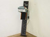 Durst Laborator Ce 1000 film enlarger full side view showing column, enlarger head, and Camcopy attachment mounted on base