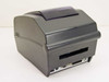 Bixolon SLP-T400G thermal transfer label printer – rear three-quarter view showing interface ports and media exit slot