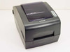 Bixolon SLP-T400G thermal transfer label printer – front three-quarter view showing media cover and control panel