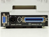 Zebra Bravo Desktop Printer rear panel full view showing Serial I/O, power connector, and Parallel I/O ports