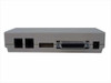 US Robotics Sportster 33.6K external fax modem – rear panel close-up showing RJ-11 ports, DB25 serial port, and power port
