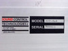 Sound Control Technologies ASP-8x8 model and serial number label on bottom of unit