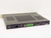 General Instrument TD-3100 rear panel full view showing AC inlet, on/off switch, S-Video port, Composite BNC, Audio 1 and 2 terminal strips, Network connector, and RS-232 port