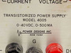 Power Designs Inc. 4005 0-40VDCTransistorized Power Supply