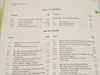 HP 7758A 7418A manual — table of contents continued (maintenance section) and list of figures pages
