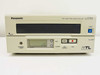 Panasonic AG-RT600P Time Lapse Recorder — front panel straight-on view with cassette door closed, showing POWER indicator, INTERNAL TIMER knob, ALARM, REC REVIEW, and REC buttons