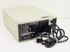 Panasonic AG-RT600P Time Lapse Recorder — rear panel showing RCA audio and video in/out jacks, Camera SW Out, battery compartment, alarm terminal strip, and AC power cord