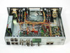 Wohler VAMP-1 rear interior view – underside showing dual speaker magnets, rear panel connectors, and populated circuit boards