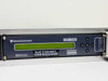 General Instrument DSR 1500 front panel detail showing DigiCipher branding, serial number D15016971, unit number A08304A5A, and navigation buttons