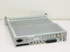 General Instrument DSR 1500 top and rear angle view showing full rear panel layout, BNC connectors, and ventilation