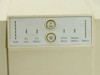 Unisys UP-9125 front panel close-up showing LED indicator columns for Load, On Line, On Battery, Smart Boost, Replace Battery, and Battery, with Test and power buttons