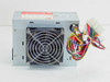 Power Tronic WK-6200DL3 200W ATX power supply – fan side view showing 80mm cooling fan and Molex connectors
