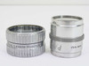 Simpson Optical Focal Length Modifier disassembled into two sections — focal modifier ring and 1-5/8 inch barrel extension alongside