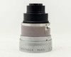 Angenieux P. Angenieux Paris F.10 lens – front oblique view showing stepped barrel construction