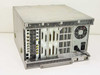 PictureTel System S4000 Video Conference Processor – rear three-quarter view showing card cage, V.35 ports, and cooling fan