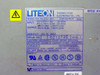 Lite-On PA-4151-9B1 power supply label showing model number, 150W DC output, input 100-240V, and full output ratings