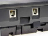 Panasonic KX-T7220 bottom port detail showing TO EMSS and TO TEL modular RJ connectors