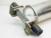 Filterite TFDSCF8M filter housing – angle view of mounting bracket end with round connector port