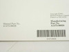 HP 9000 Series 300 manual A1473-90020 – close-up of back cover showing Manual Part No. and Manufacturing Part No. A1473-90020 with barcode